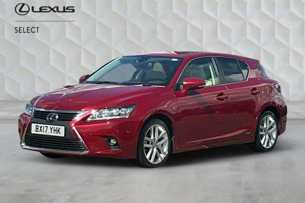 Lexus CT 200H 1.8 Premier Cvt Red #2