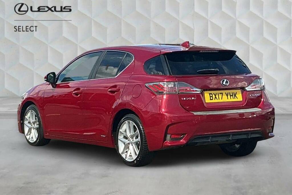 Lexus CT 200H 1.8 Premier Cvt Red #3