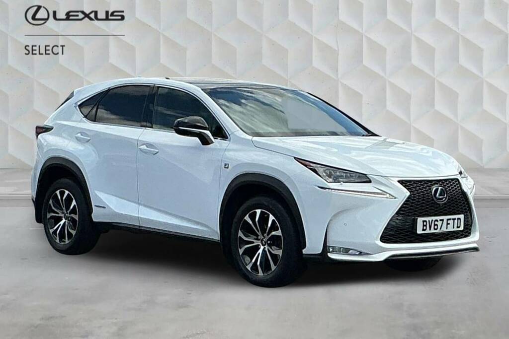 Lexus NX 300H 2.5 F-sport Cvt White