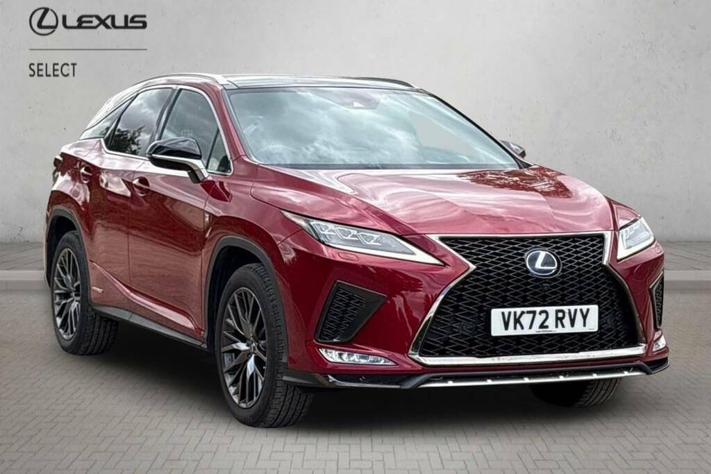 Lexus RX 450H 3.5 F-sport Cvt Takumi Pack Red