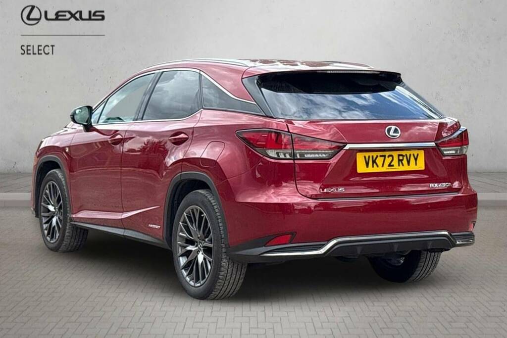 Lexus RX 450H 3.5 F-sport Cvt Takumi Pack Red #4