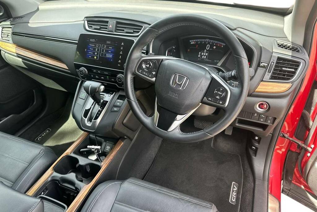 Honda Cr-V 1.5 Vtec Turbo Sr Cvt Red #4