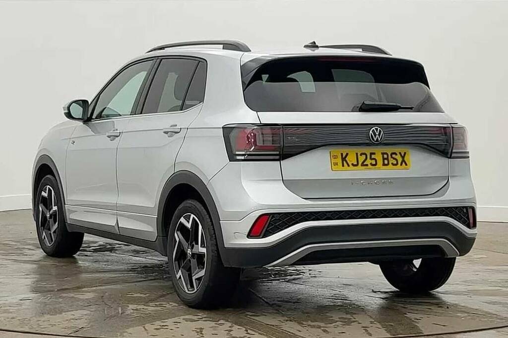 Volkswagen T-Cross 1.0 Tsi 115 R-line Dsg Silver #3