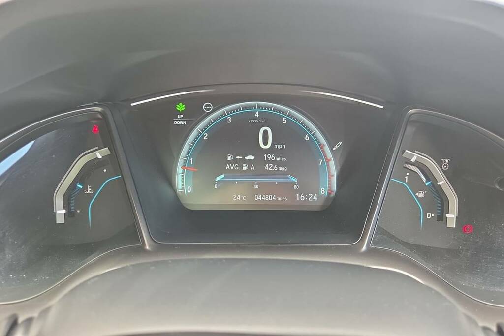 Honda Civic 1.5 Vtec Turbo Prestige White #6
