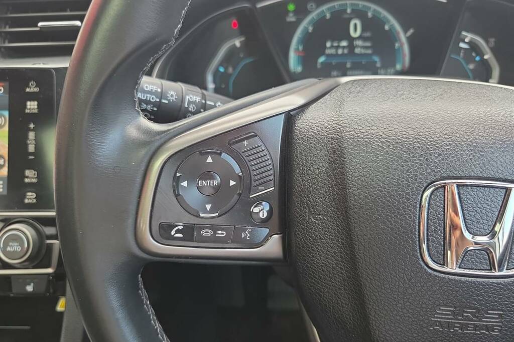 Honda Civic 1.5 Vtec Turbo Sport Plus Cvt White #10