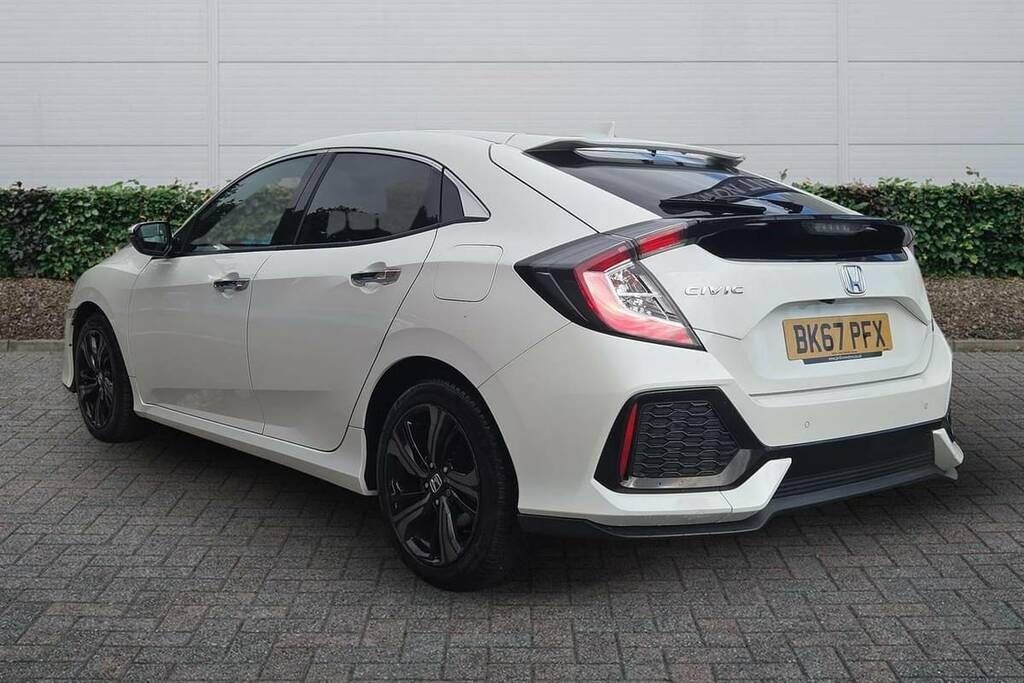 Honda Civic 1.5 Vtec Turbo Sport Plus Cvt White #12