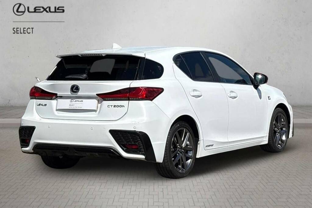 Lexus CT 200H 1.8 F-sport Cvt White #2