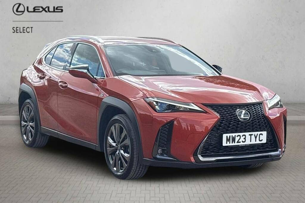 Lexus UX 250H 2.0 F-sport Design Cvt Orange