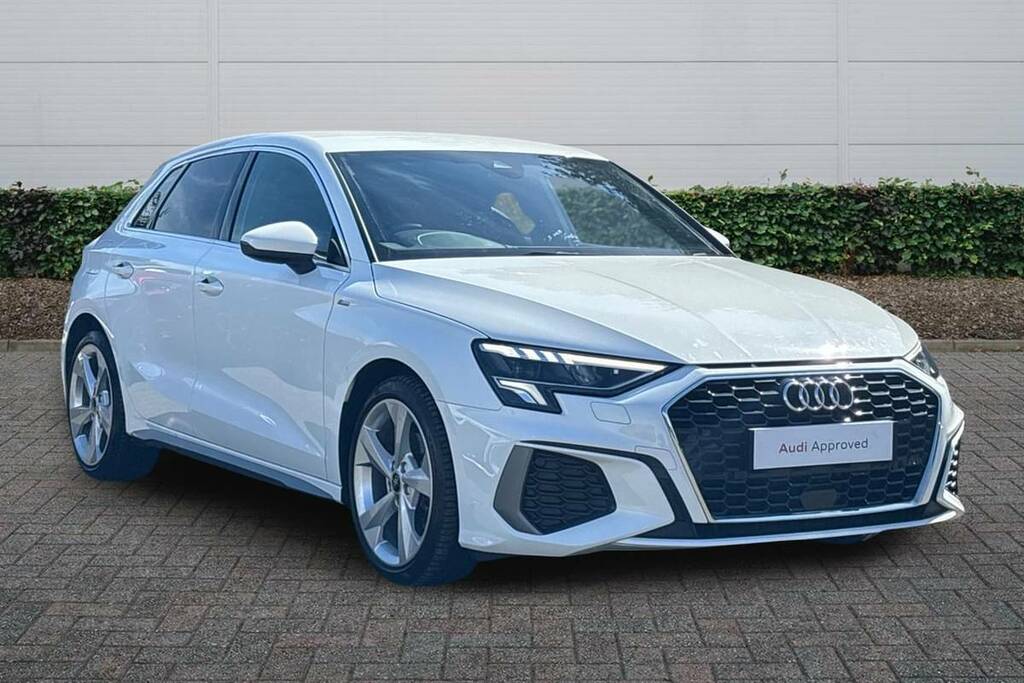 Audi A3 30 Tfsi S Line WN24CZL White