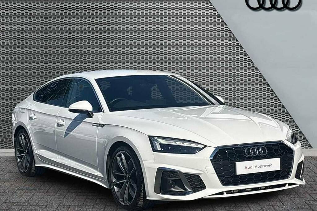 Audi A5 35 Tfsi S Line S Tronic BL23RYW White