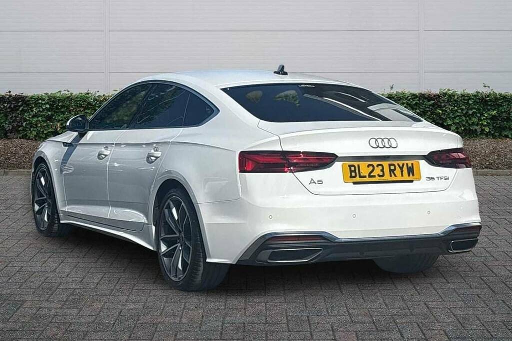 Audi A5 35 Tfsi S Line S Tronic BL23RYW White #3