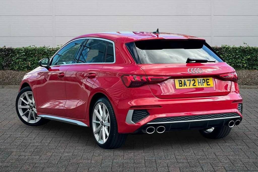 Audi A3 S3 Tfsi Quattro S Tronic BA72HPE Red #3