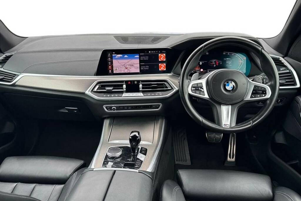 BMW X5 Xdrive30d Mht M Sport White #4