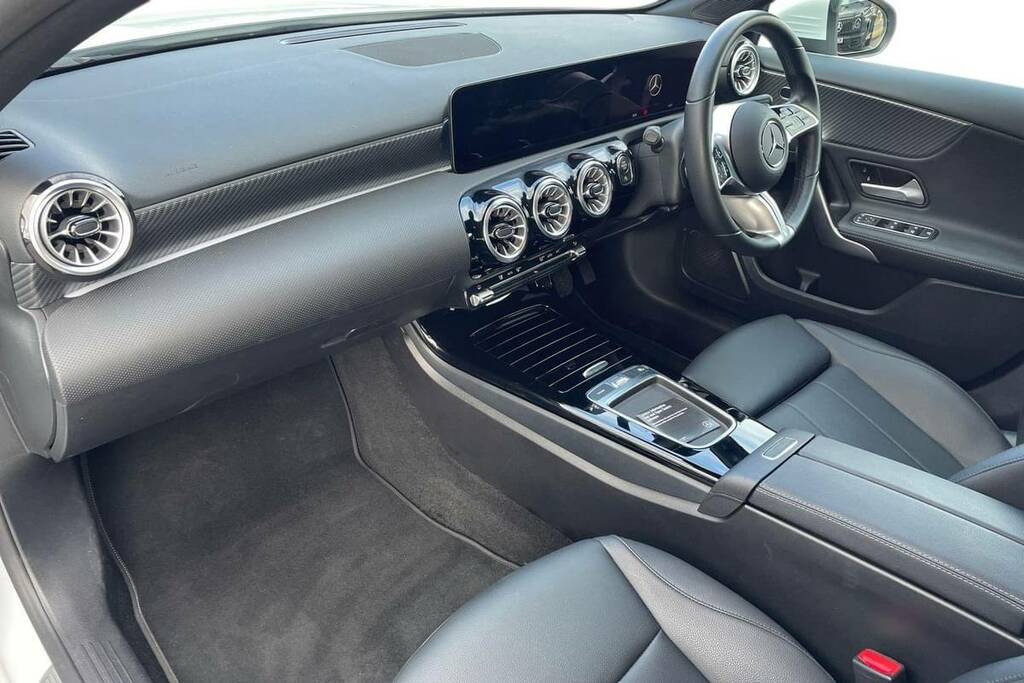 Mercedes-Benz A Class 1.3 A200h Mhev Amg Line Executive Saloon Pet Black #27