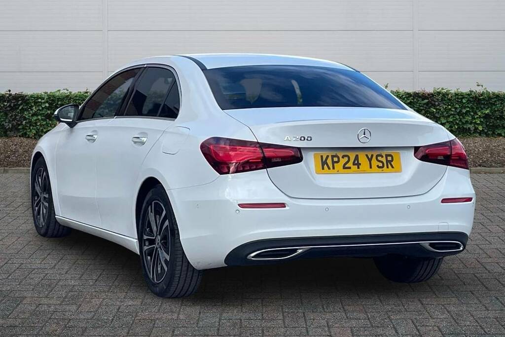 Mercedes-Benz A Class 1.3 A200h Mhev Amg Line Executive Saloon Pet Black #12