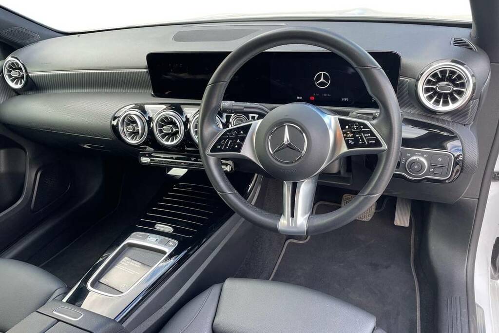 Mercedes-Benz A Class 1.3 A200h Mhev Amg Line Executive Saloon Pet Black #28