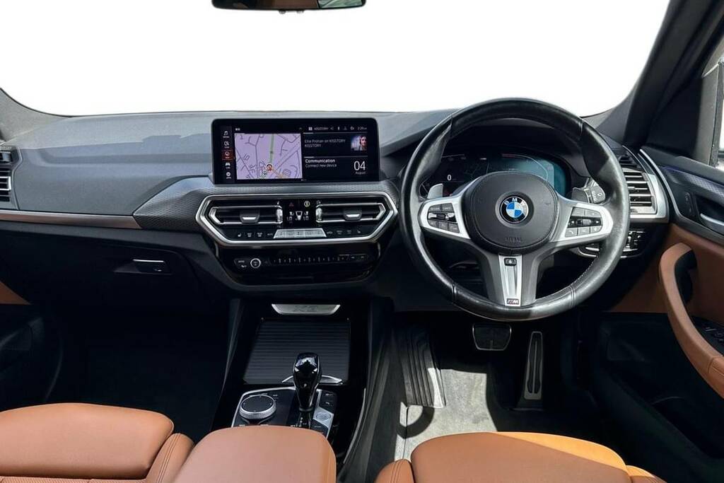 BMW X3 Xdrive20d Mht M Sport Step White #4