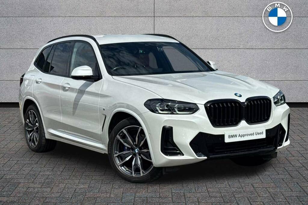 BMW X3 Xdrive20d Mht M Sport Step White