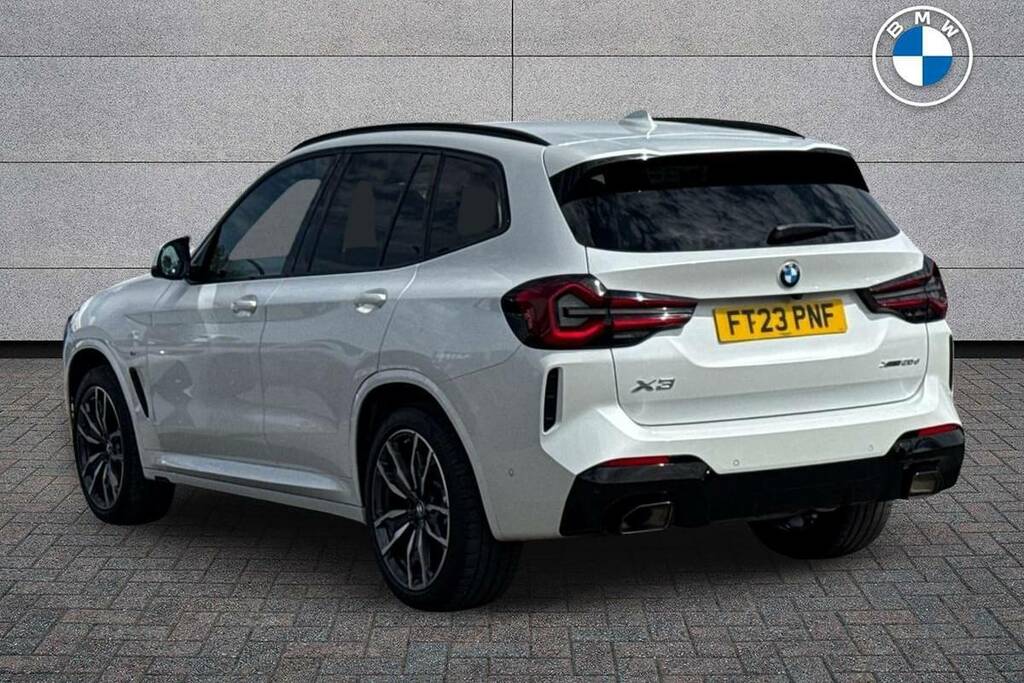 BMW X3 Xdrive20d Mht M Sport Step White #2