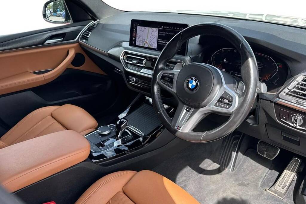 BMW X3 Xdrive20d Mht M Sport Step White #6