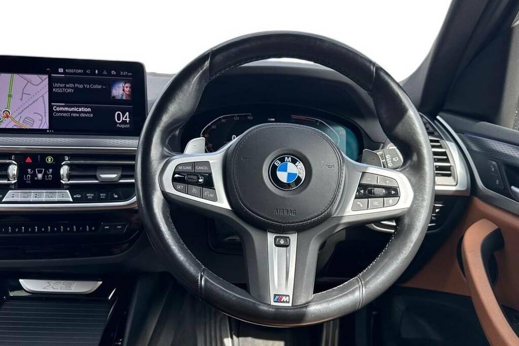 BMW X3 Xdrive20d Mht M Sport Step White #5
