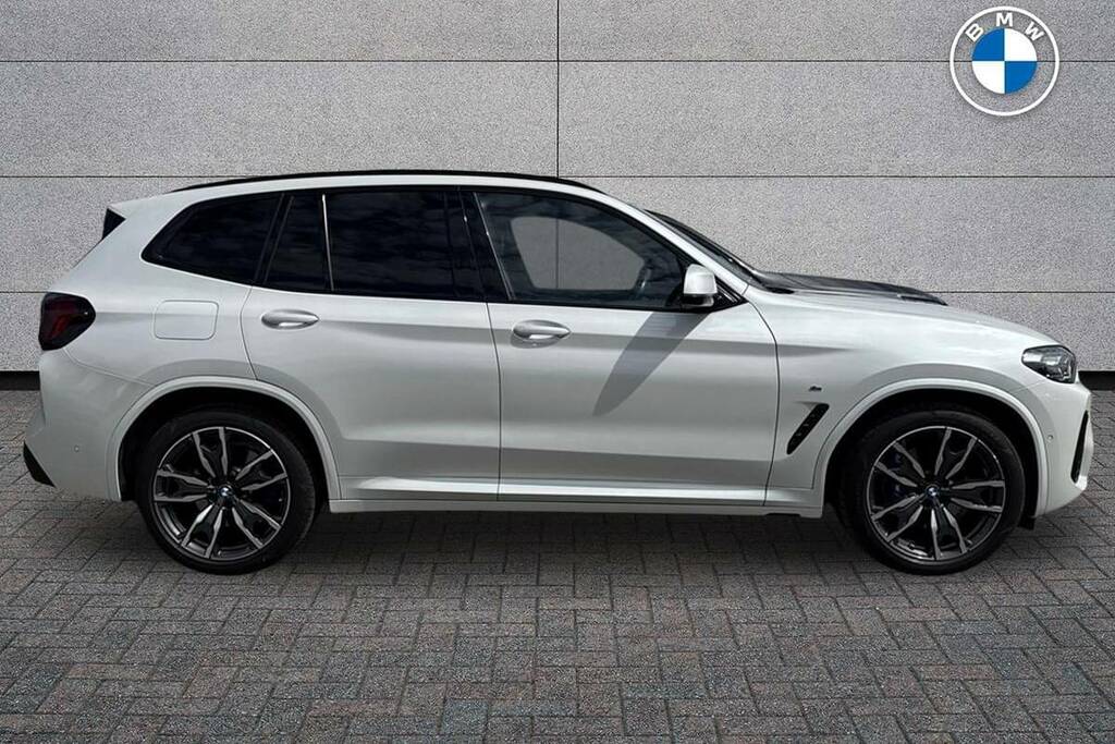 BMW X3 Xdrive20d Mht M Sport Step White #3