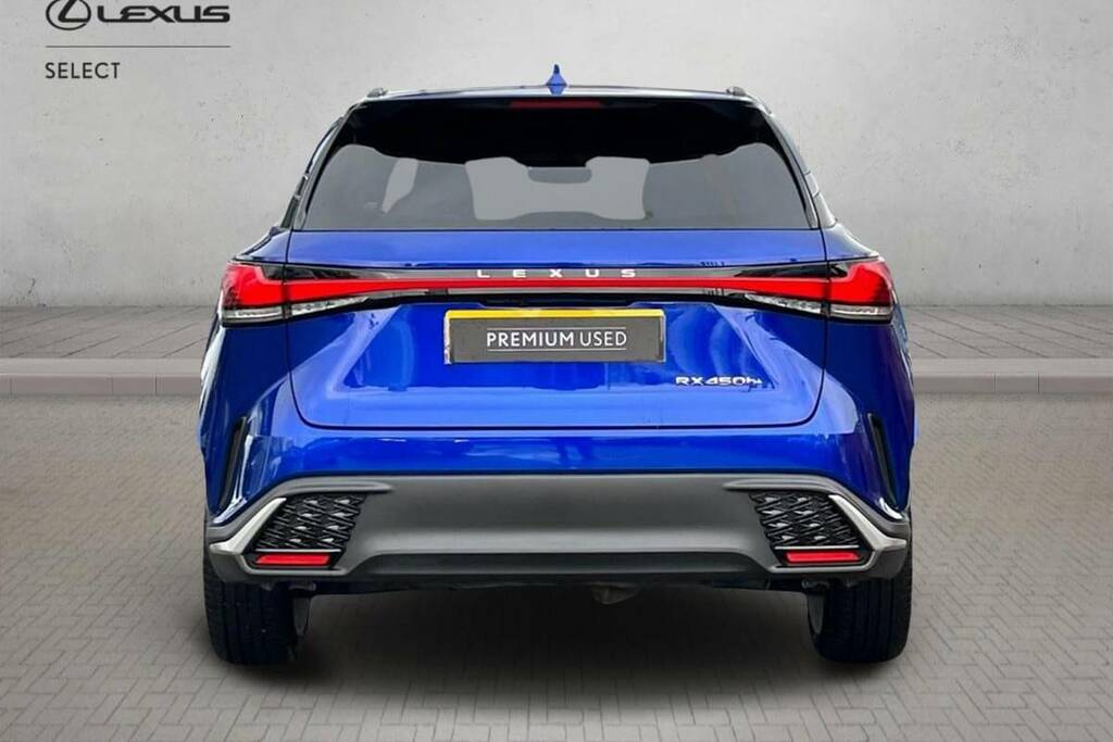 Lexus RX 450H 2.5 F-sport Design E-cvt Pan Roof Blue #4