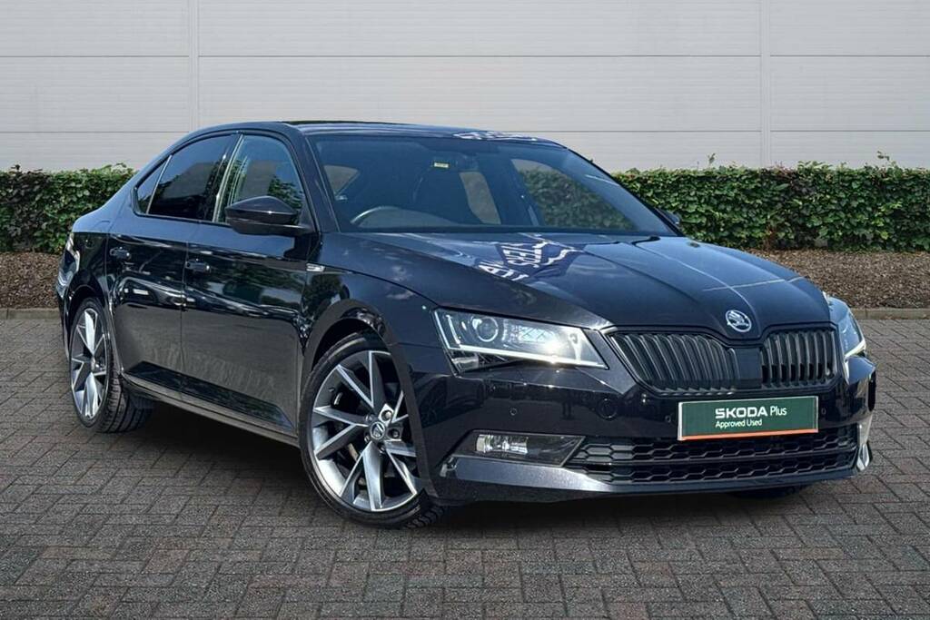 Skoda Superb 2.0 Tdi Cr Sport Line Plus Dsg 7 Speed Black