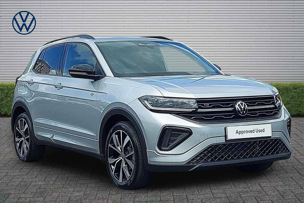 Volkswagen T-Cross 1.0 Tsi Black Edition Dsg Silver #2