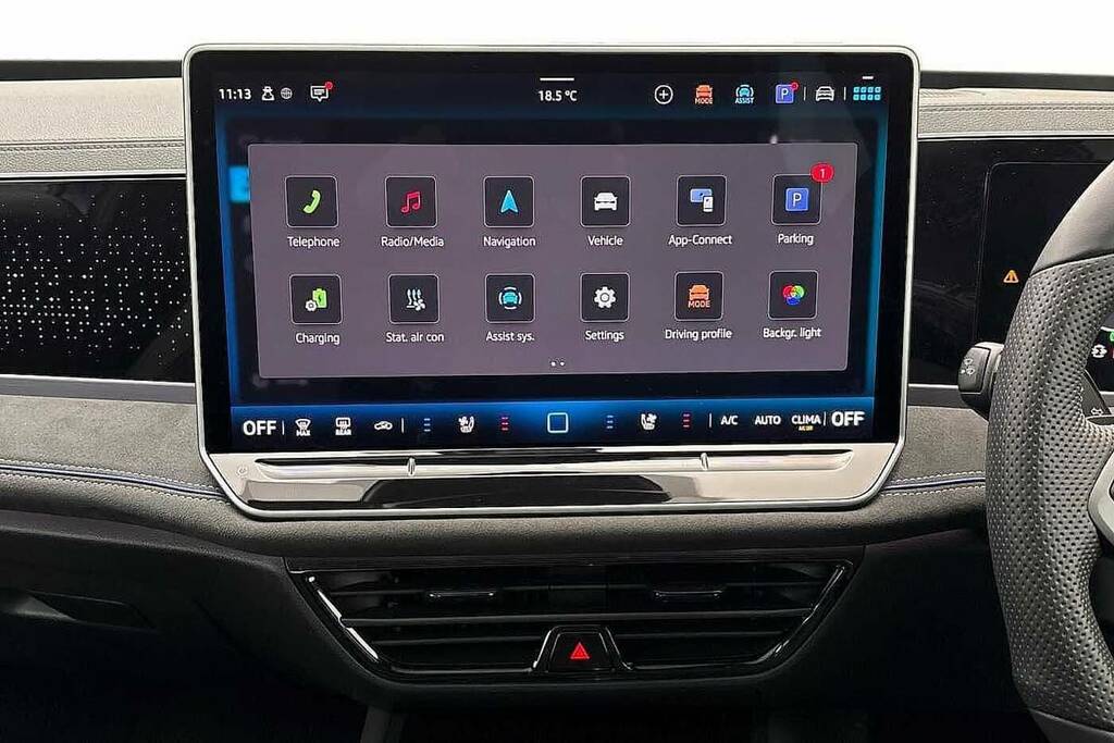 Volkswagen Passat 1.5 Tsi Ehybrid 204Ps R-line Dsg Heated Seats Blue #12