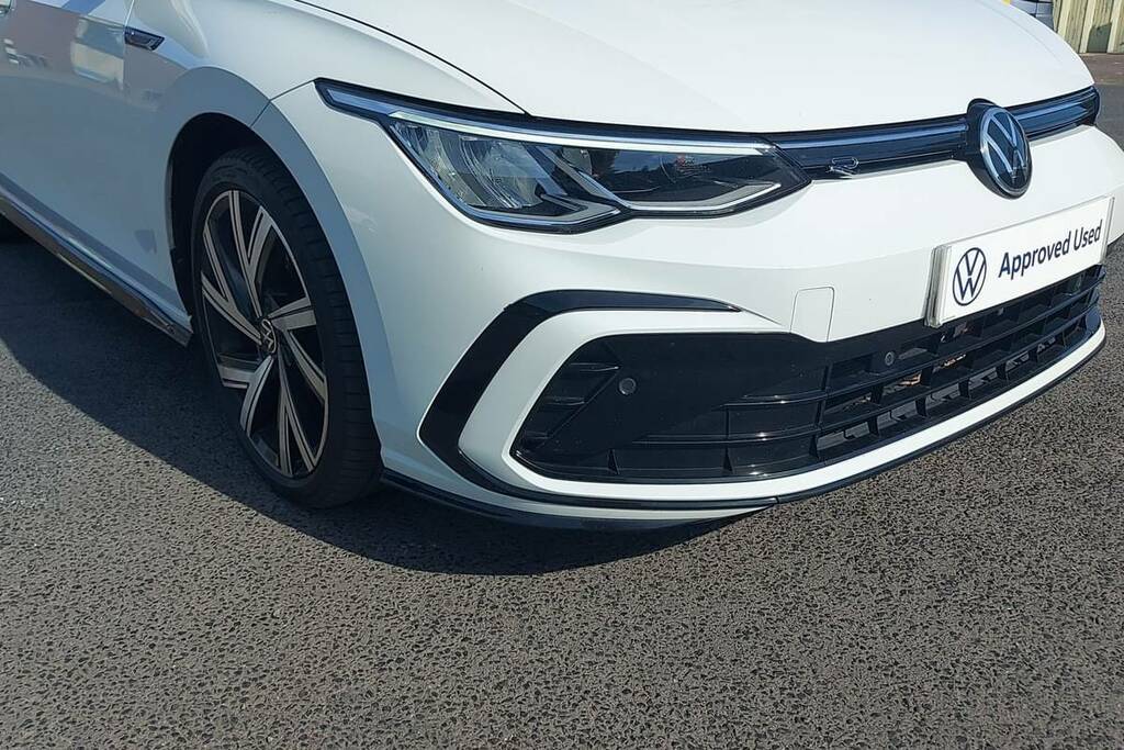Volkswagen Golf 1.5 Tsi R-line White #4