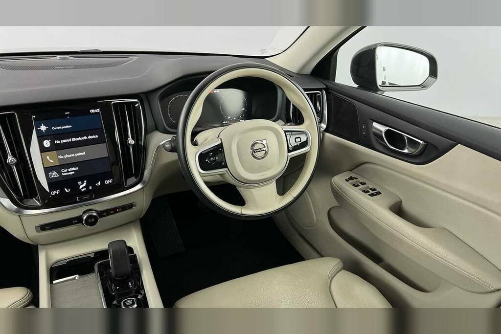 Volvo V60 Cross Country B5 P Awd Plus Blond Leather, Rear Camera, Heate White #8