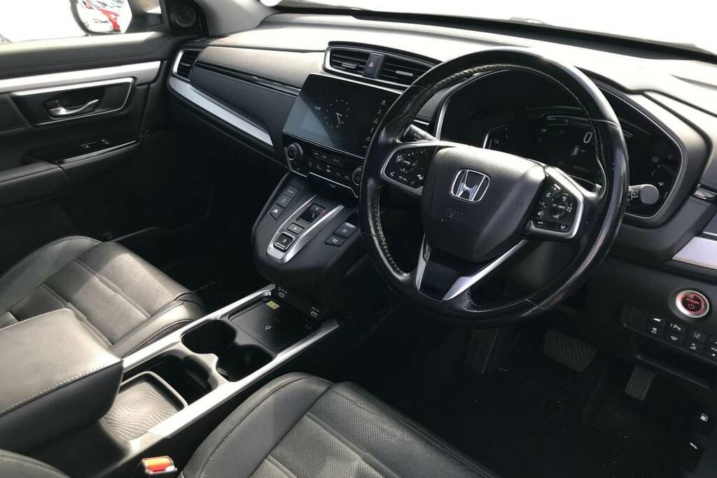 Honda Cr-V 2.0 I-mmd Hybrid Ex Ecvt White #4