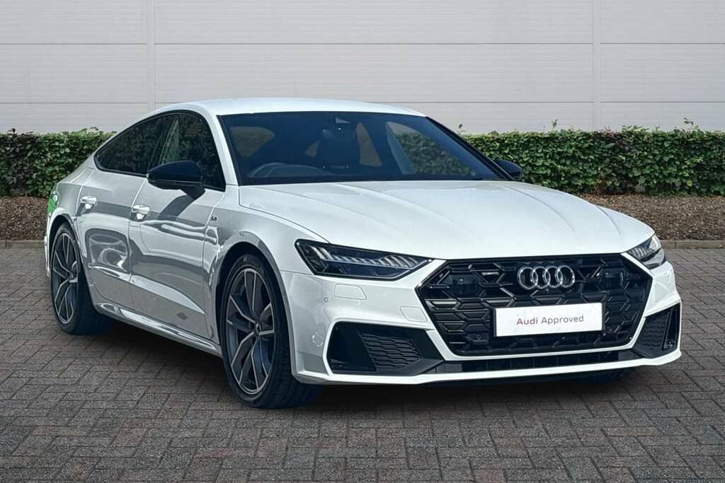 Audi A7 40 Tdi Quattro Black Edition S Tronic White