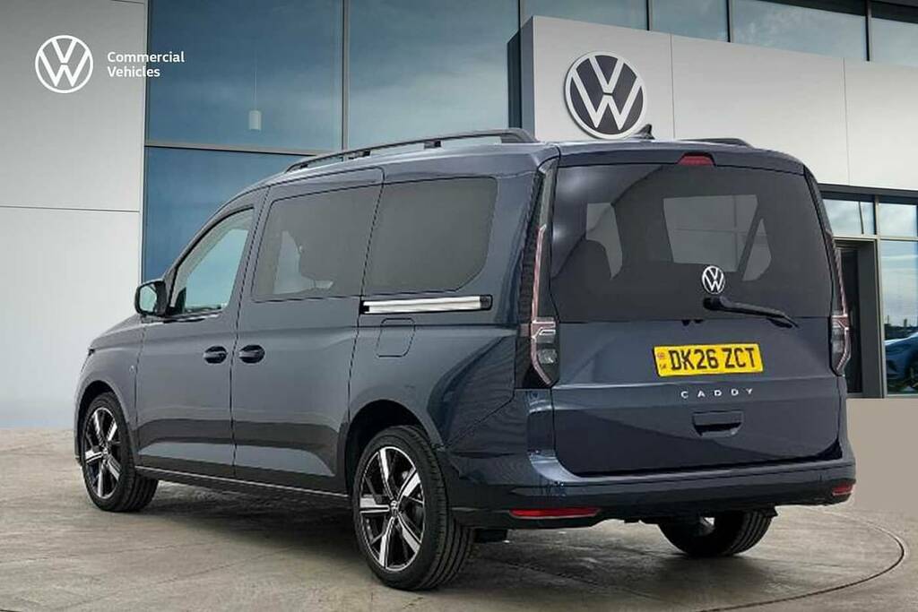 Volkswagen Caddy Maxi Life 2.0 Tdi 122 Life Dsg Tech Pack Blue #3