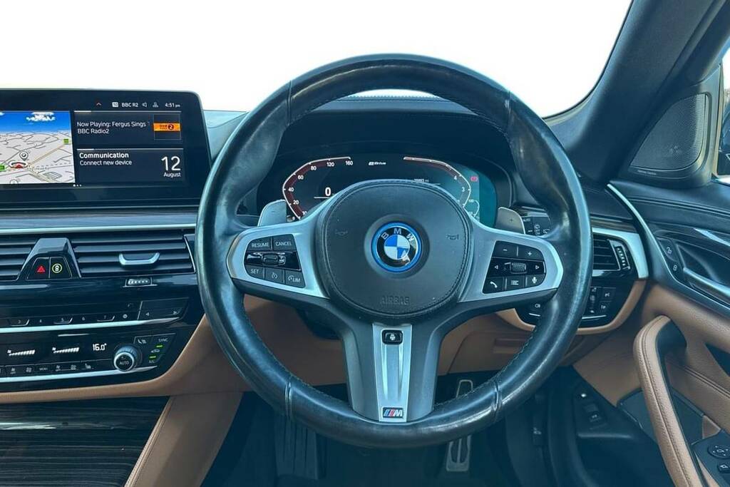 BMW 5 Series 530E Xdrive M Sport Grey #5