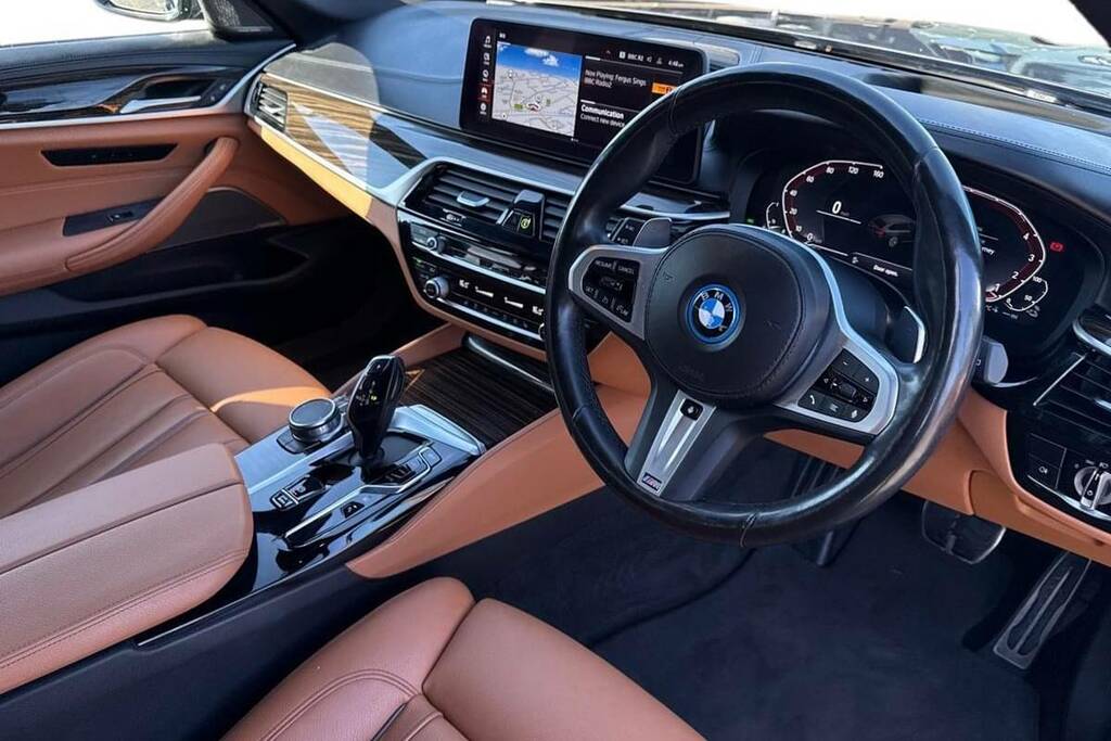 BMW 5 Series 530E Xdrive M Sport Grey #6