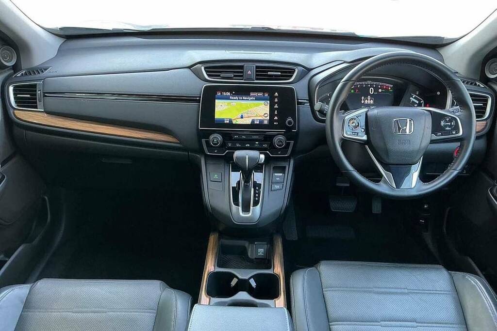 Honda Cr-V 1.5 Vtec Turbo Sr Cvt Silver #4