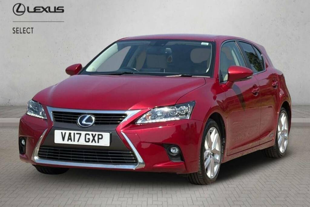 Lexus CT 200H 1.8 Premier Cvt Red #3