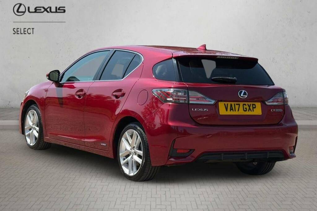 Lexus CT 200H 1.8 Premier Cvt Red #4