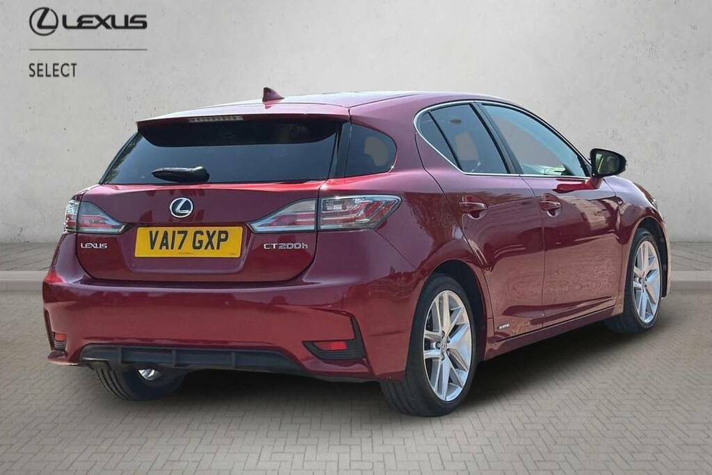 Lexus CT 200H 1.8 Premier Cvt Red #2