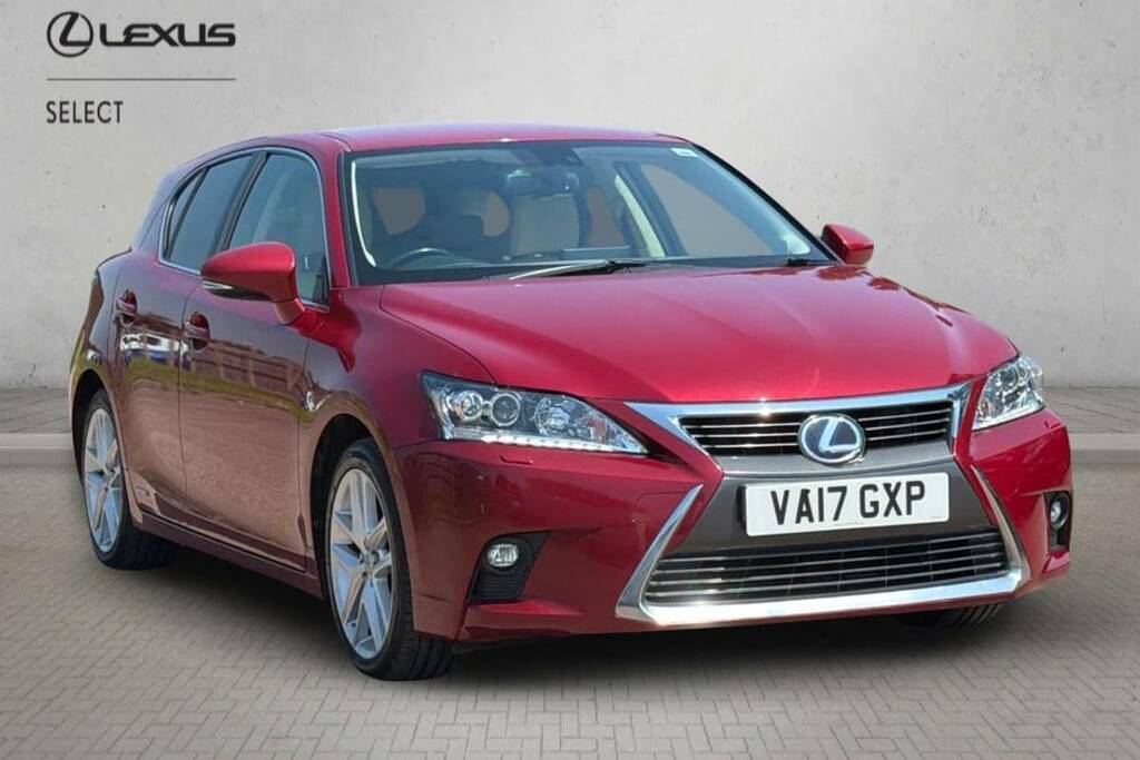 Lexus CT 200H 1.8 Premier Cvt Red