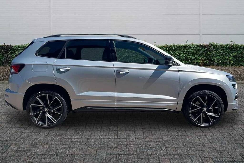 Skoda Karoq 1.5 Tsi Sport Line Dsg Silver #4