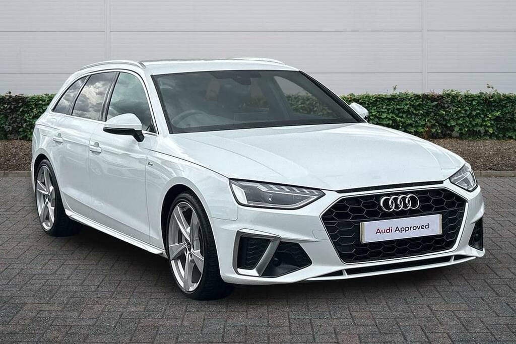Audi A4 Avant 40 Tfsi 204 S Line S Tronic White