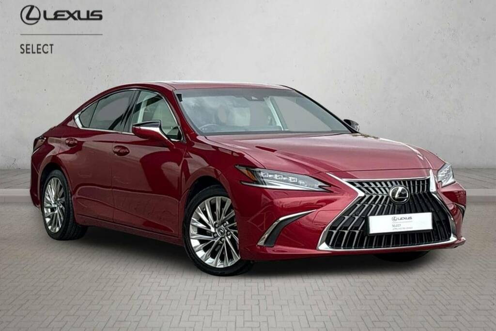 Lexus ES 300H 2.5 Cvt Premium Pack Red