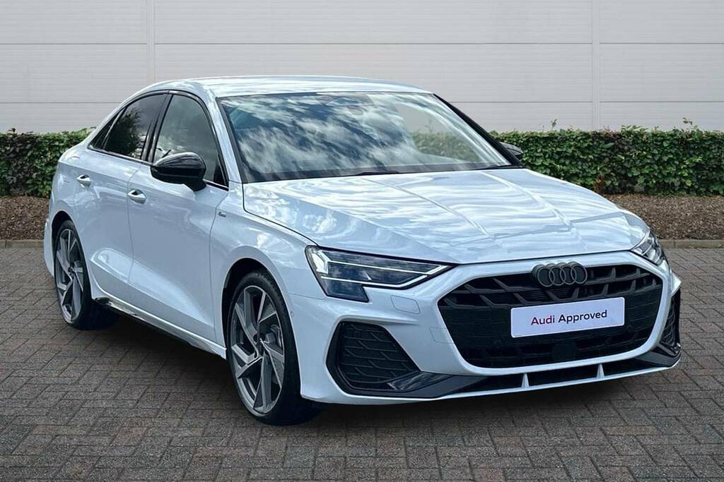 Audi A3 1.5 Tfsi 150 Black Edition S Tronic White
