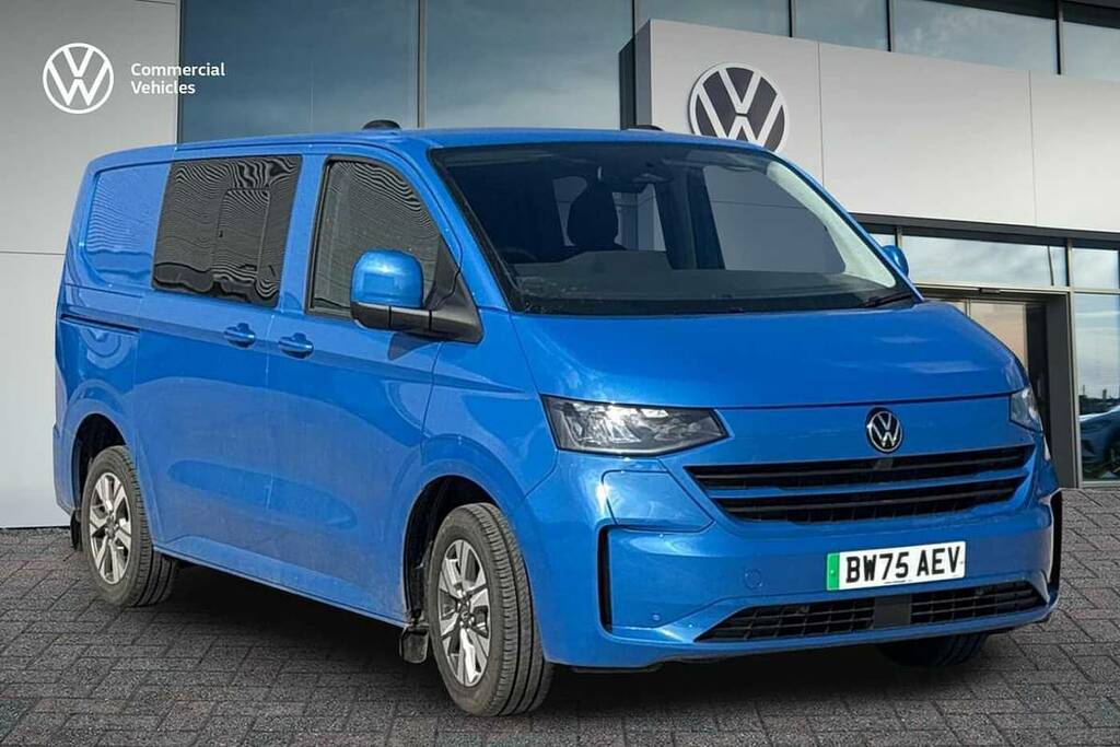 Volkswagen E-Transporter 160Kw 65Kwh Commerce Pro Kombi Van 5 Plus Blue