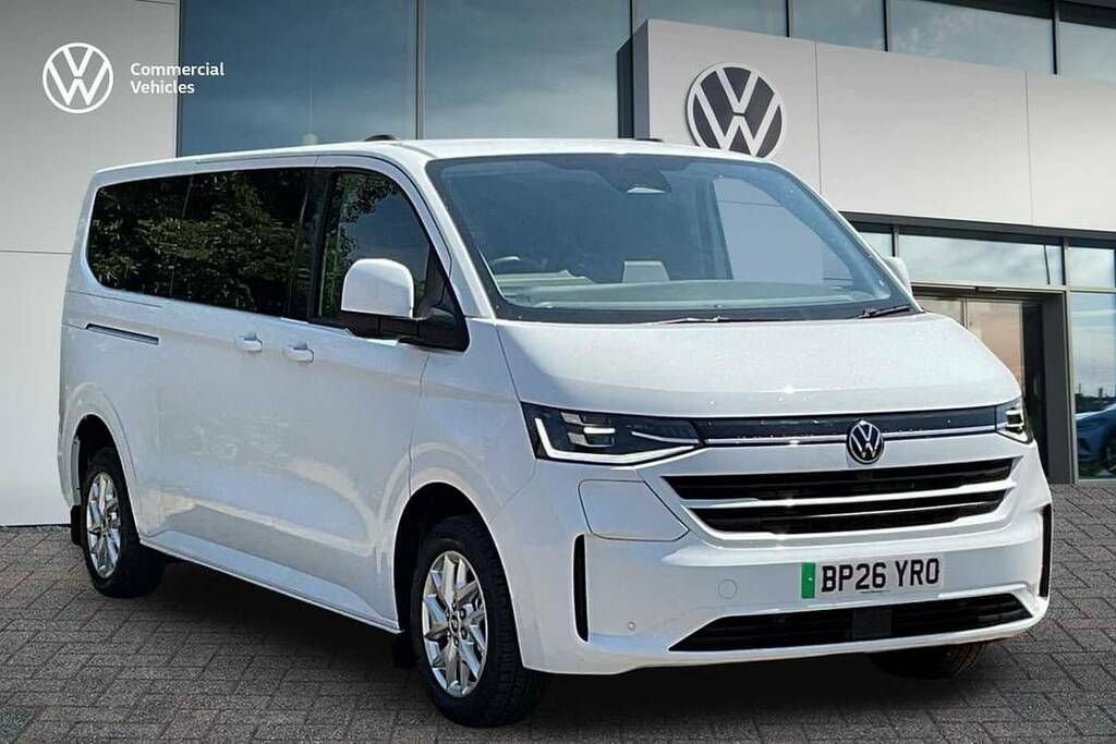 Volkswagen Transporter Shuttle 210Kw 65Kwh Minibus Style 5 Plus White