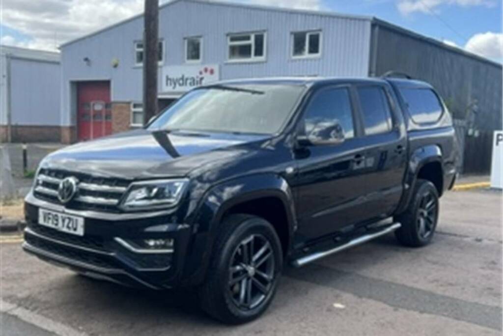 Volkswagen Amarok Dcab Pick Up Highline 3.0 V6 Tdi 204 Bmt 4M Black #3