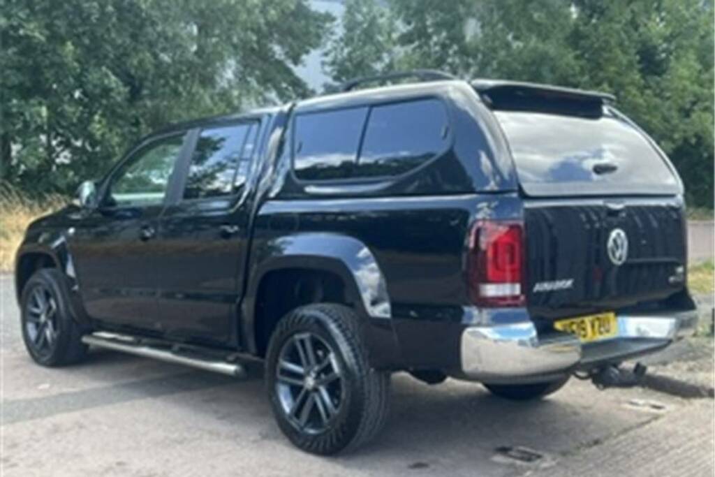 Volkswagen Amarok Dcab Pick Up Highline 3.0 V6 Tdi 204 Bmt 4M Black #4
